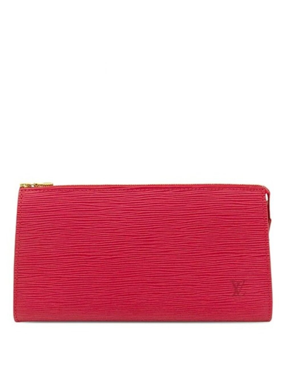 Louis Vuitton Pouch Pochette Accessoires Epi Leather Castilian Red Gold Mini Bag